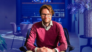 man in stoel