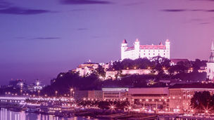 Bratislava castle view