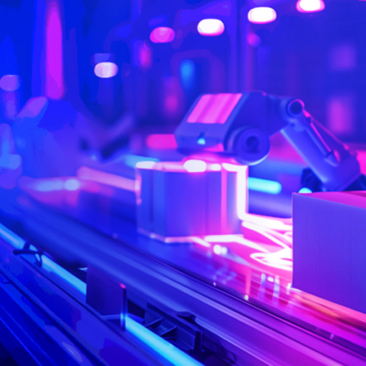 robotic-arm-under-neon-light-banner