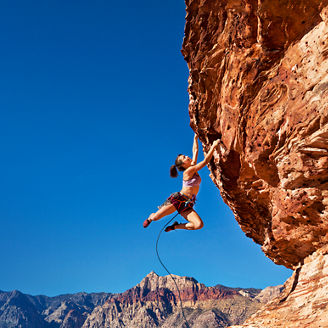 攀岩
