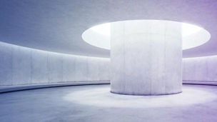 Round light office space