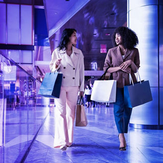 Shopping scene