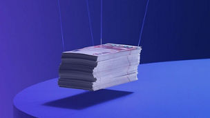 Schwebendes Geld