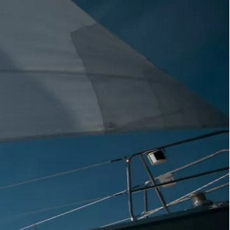 Segel vom Segelboot