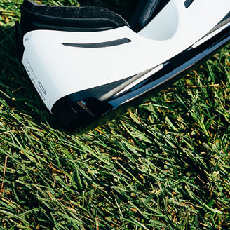 VR-glasses laying on grass