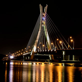 Lekki - Ikoyi bridge in Lagos Nigeria