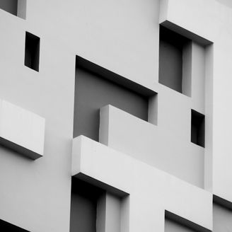 Abstract background architecture lines. modern architecture detail