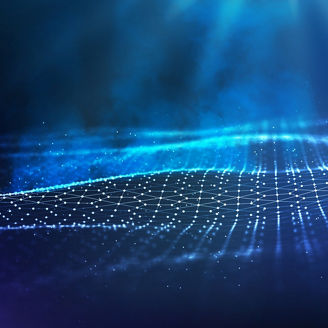 Blockchain technology background. Cryptocurrency fintech block chain network and programming concept. Abstract Segwit.