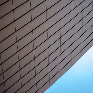 identical building wall abstract background