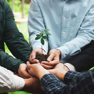 CSR Corporate Social Responsibility Businessman holding a box for recycling World Earth Day Business teamwork in recycling for environmental sustainability.; Shutterstock ID 2498984931; purchase_order: 