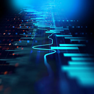 financial graph on technology abstract background represent financial crisis,financial meltdown