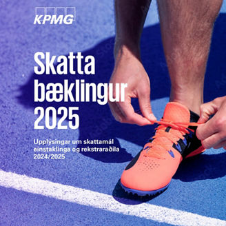 Mynd af karlmannsfæti í hlaupaskóm