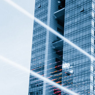 high rise builiding sky view