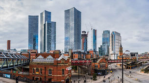 A city view of Greater Manchester