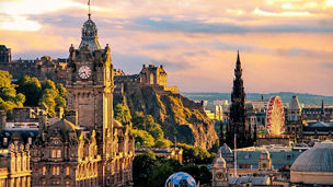 A city view of Scotland