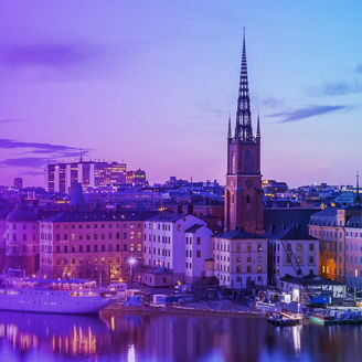 Stockholm city view