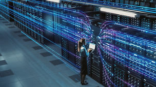 Women working on data platform unification