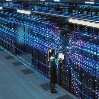Women working on data platform unification