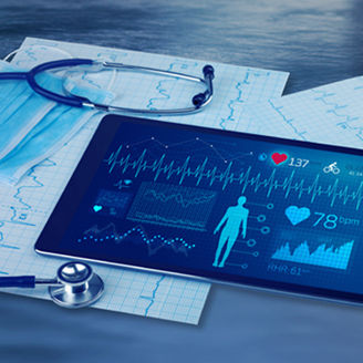 Tablet with health data