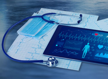 Tablet with health data