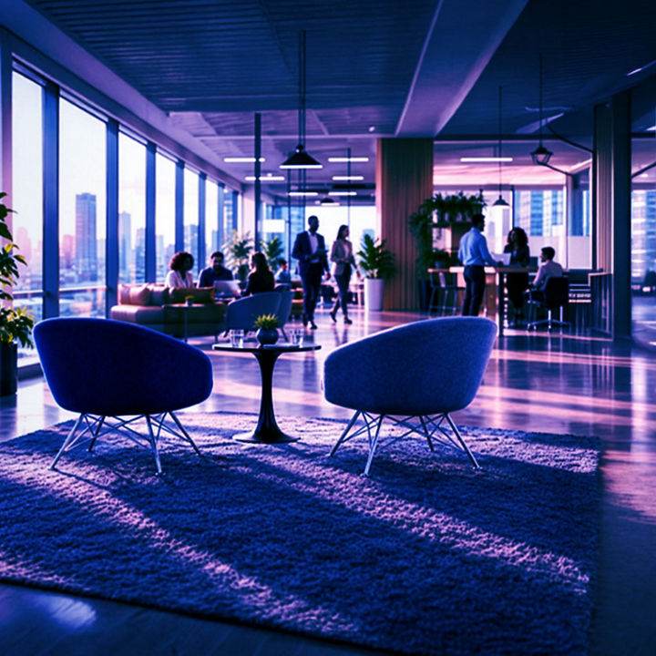 Executive workspace overlooking a city skyline, representing talent strategy, workforce planning and leadership development.