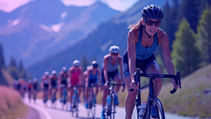 group of bikers