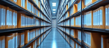 Endless Rows of Files in an Archive