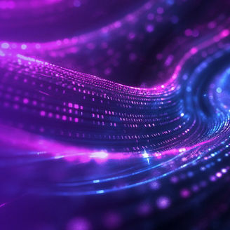 Techno swirl of different brand colors