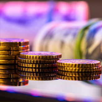 A financial institution facilitiats the flow of funds between the gaming company and its customers (the players) in a secure and efficient manner.