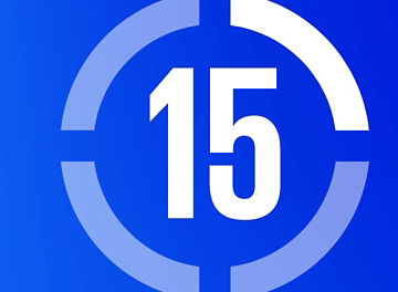 Blue gradient background featuring ‘15’ branding from The Insight in 15 podcast series