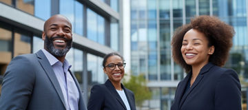 Two colleagues having a chat