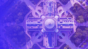 top view of government complex banner