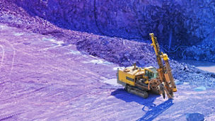 employee working on site