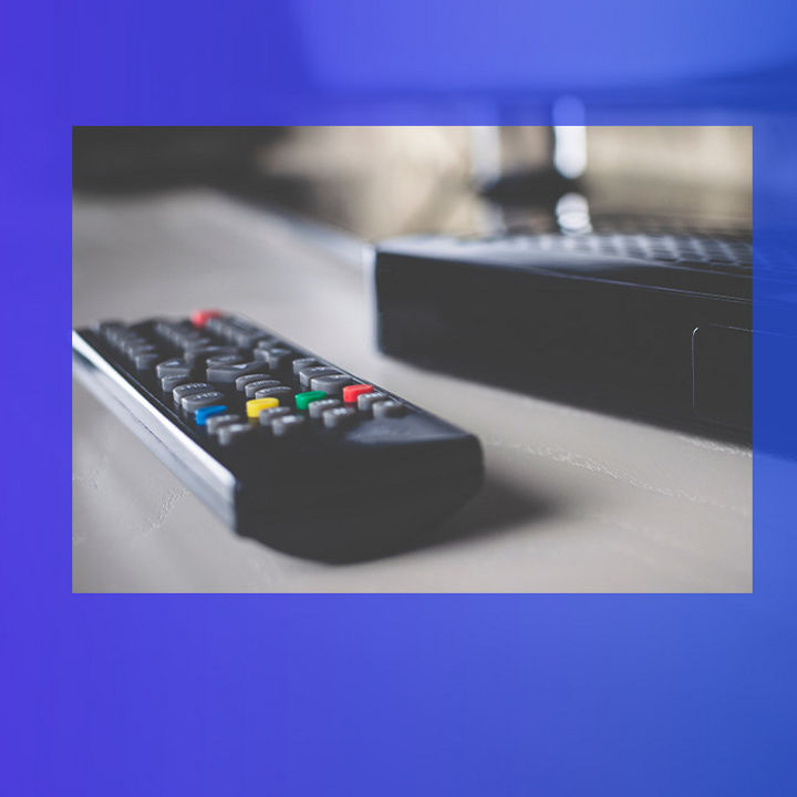 Tv remote banner
