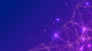 abstract technology particles low poly background design