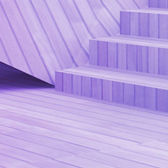 Lila-Treppe
