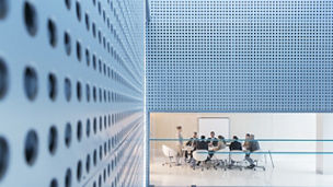 Business people meeting in modern conference room