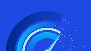 Valuation Services – Illustration of a gauge indicating forward momentum