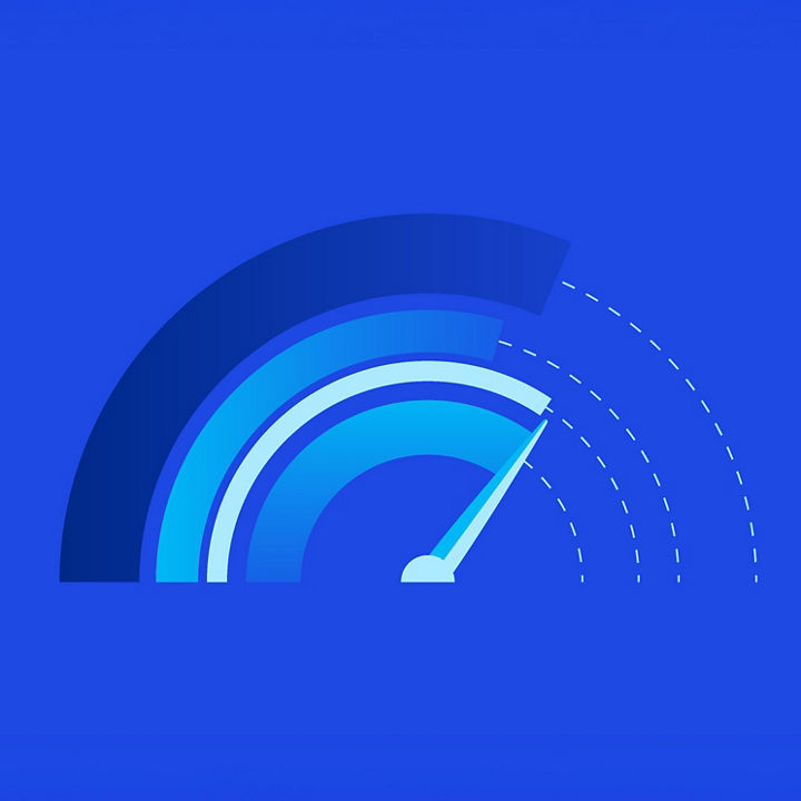 Valuation Services – Illustration of a gauge indicating forward momentum