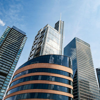 Modern buildings