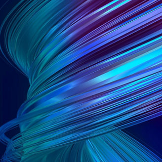 pulserende looping blauw en paars