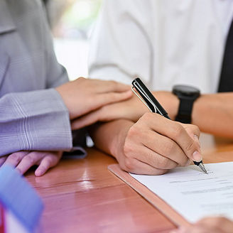 Vertragsunterzeichnung