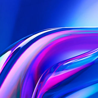 Waves purple blue abstract
