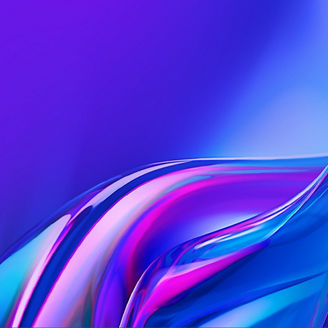 Waves purple blue abstract