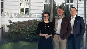 Podcastteilnehmer mit Bernhard REisner