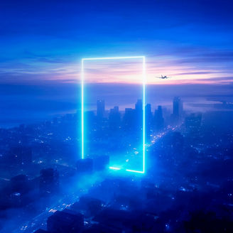 Fotografía de una ciudad con muchos edificios 