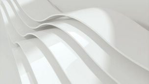 White wave abstract