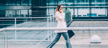 woman walking