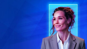 Woman smiling