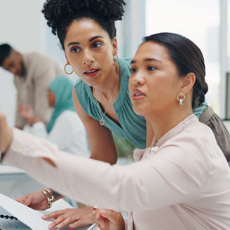 Women working